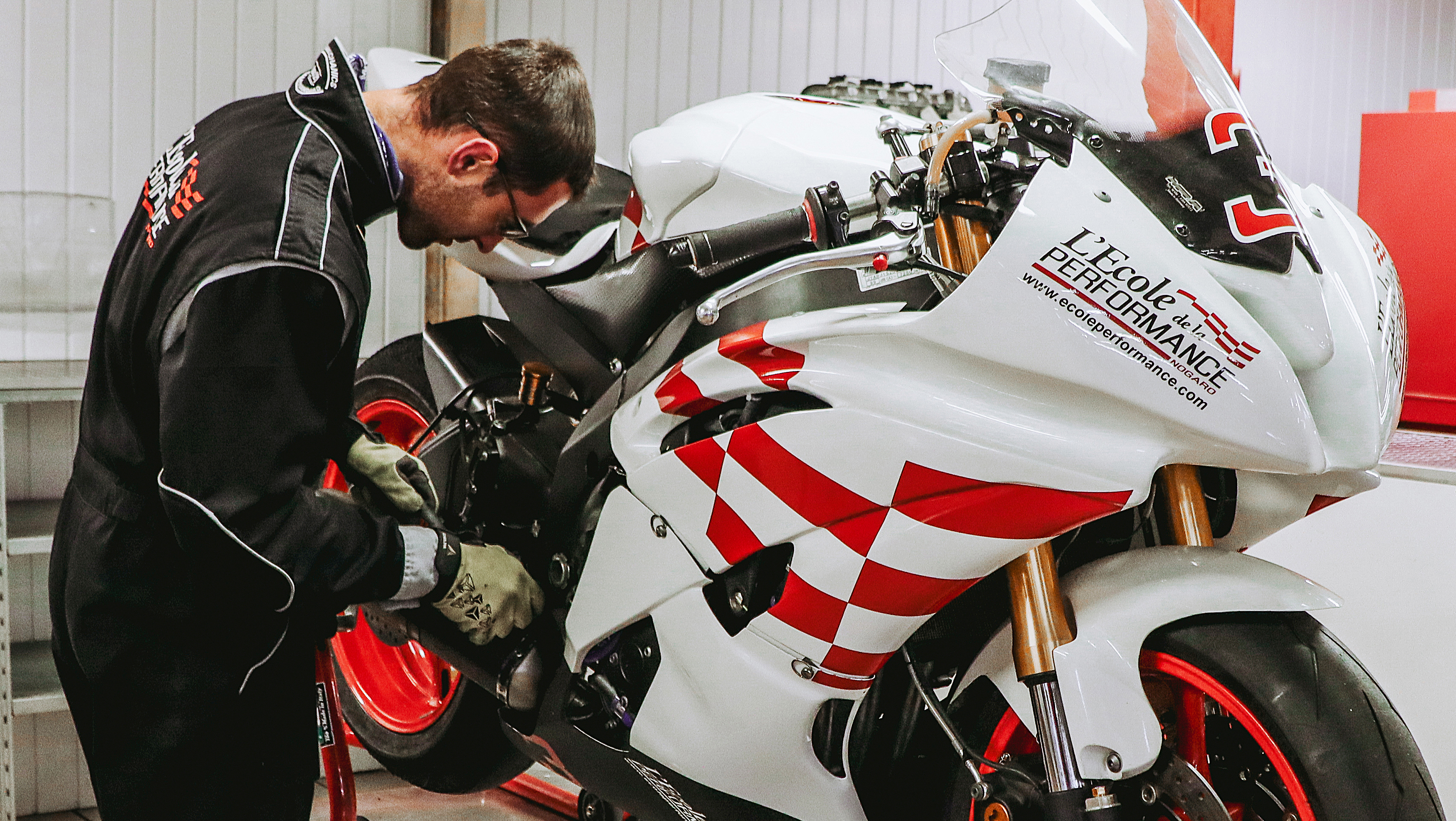 Réglage motocycle
